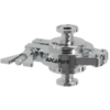 Thermostatic steam trap Type 8984 series TSS6 stainless steel maximum pressure difference 6 bar Tri-clamp 11/2"